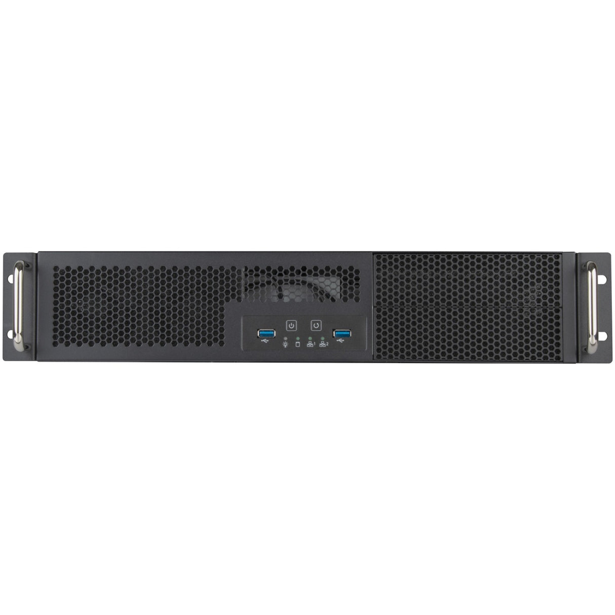 Silverstone rm23-502-mini rack behuizing (grijs zwart)