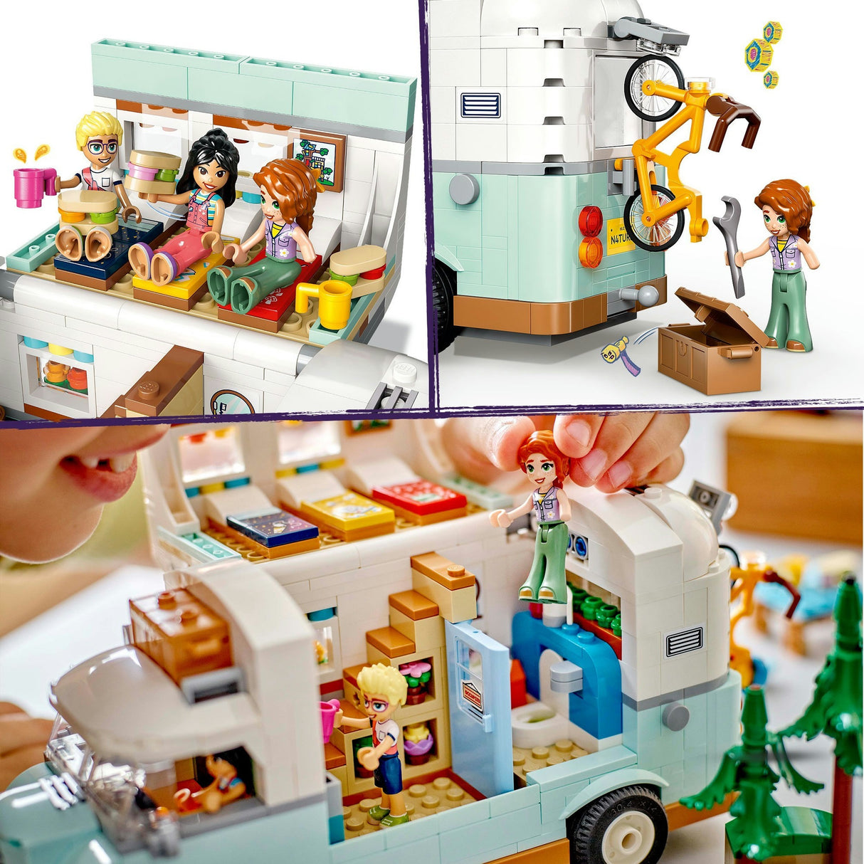 Lego friends - camperavontuur met vrienden constructiespeelgoed (42663)