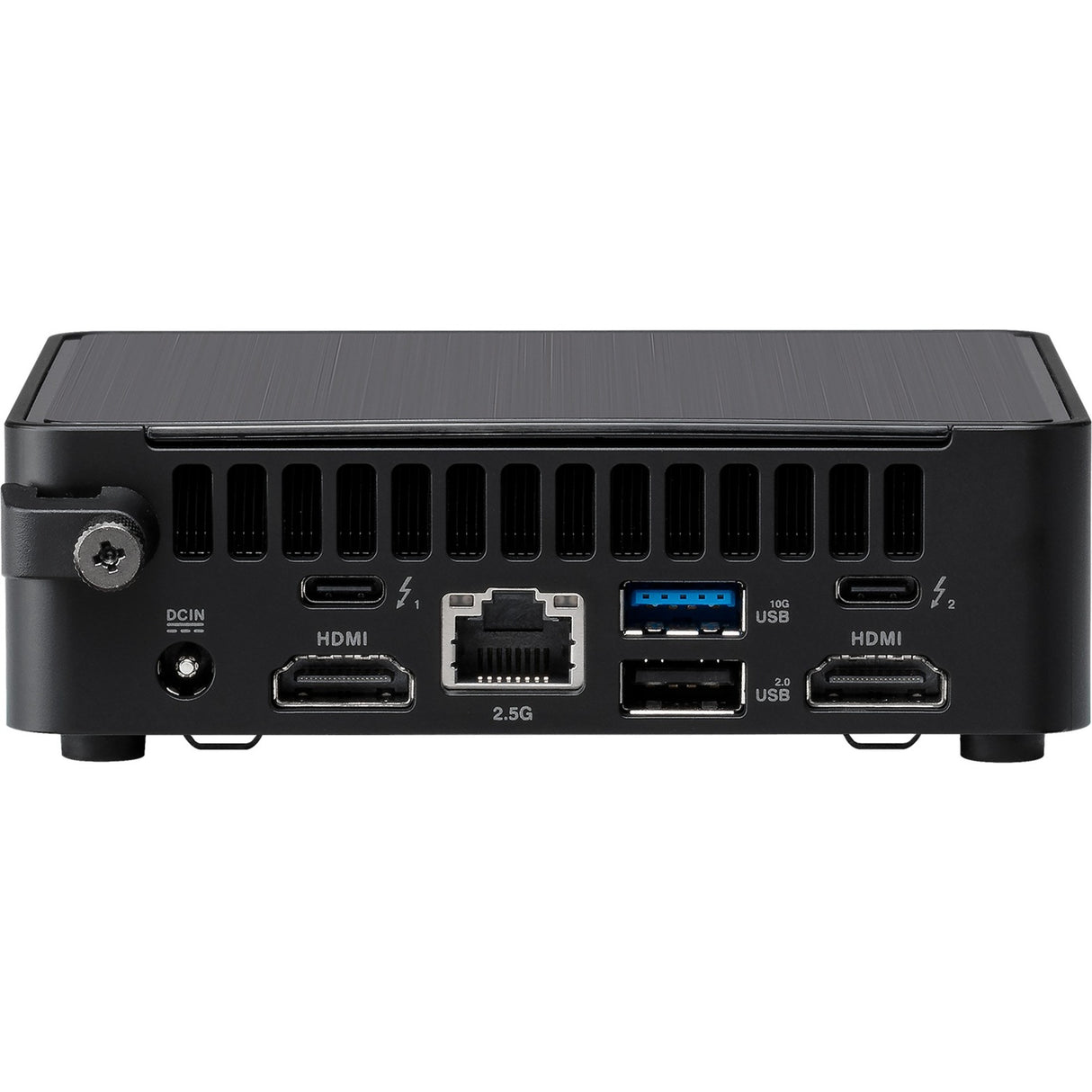 Asus nuc 14 pro slim kit rnuc14rvki300002i barebone (zwart | core 3 100u | intel graphics)