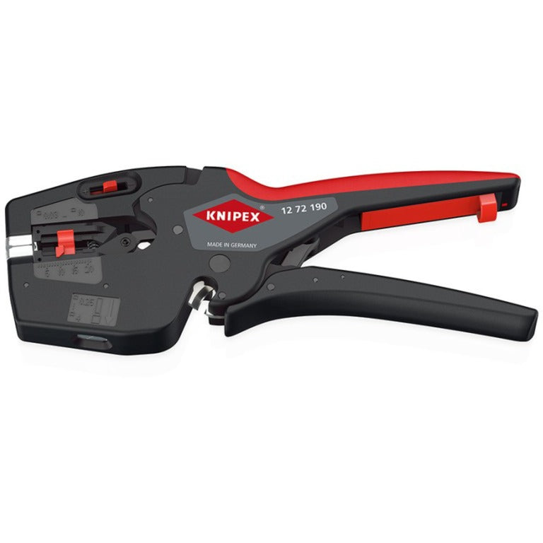 Knipex nexstrip 12 72 190 krimptang 0.03 tot 10 mm²