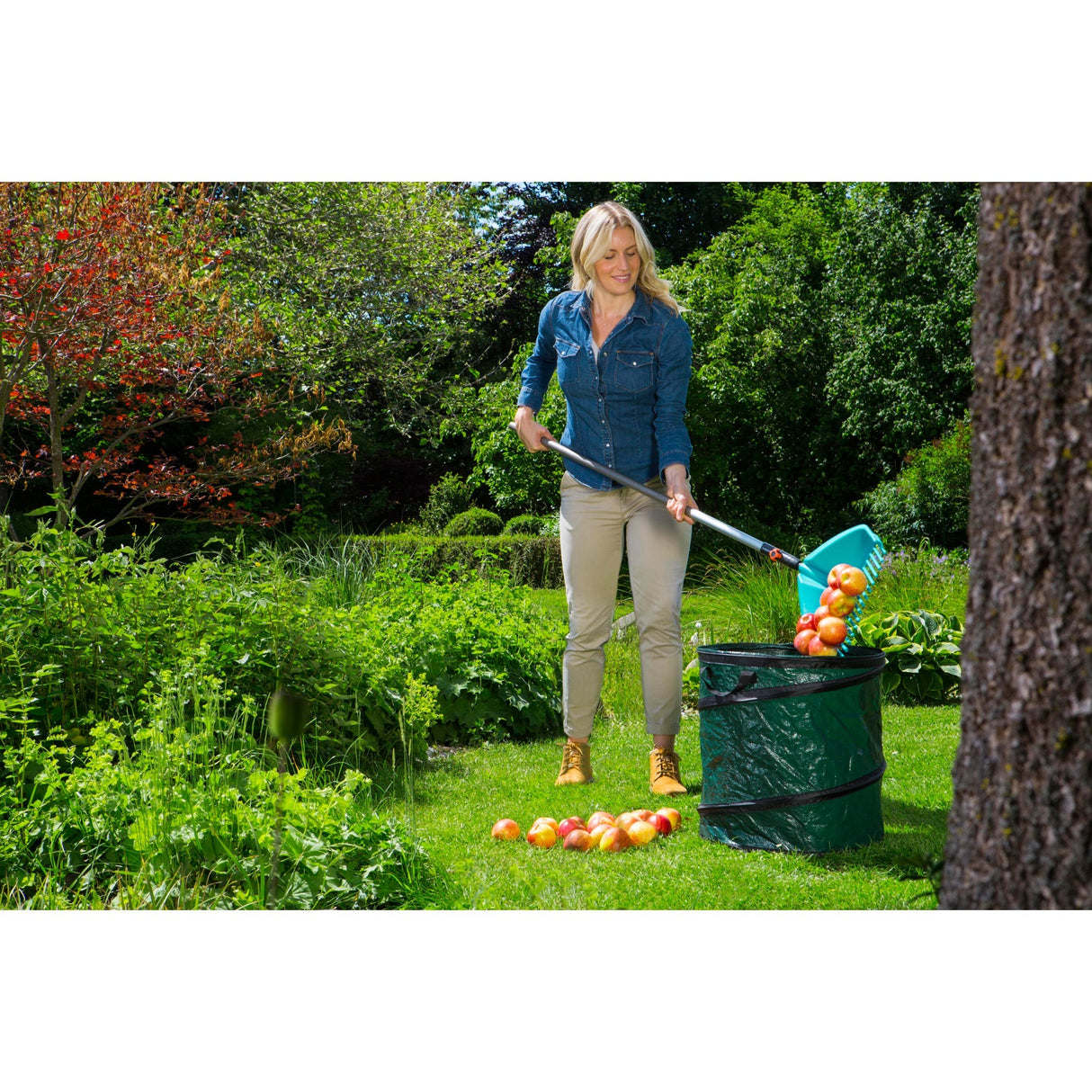 Gardena combisystem multihark - 3 in 1 functie voor verschillende tuinwerkzaamheden