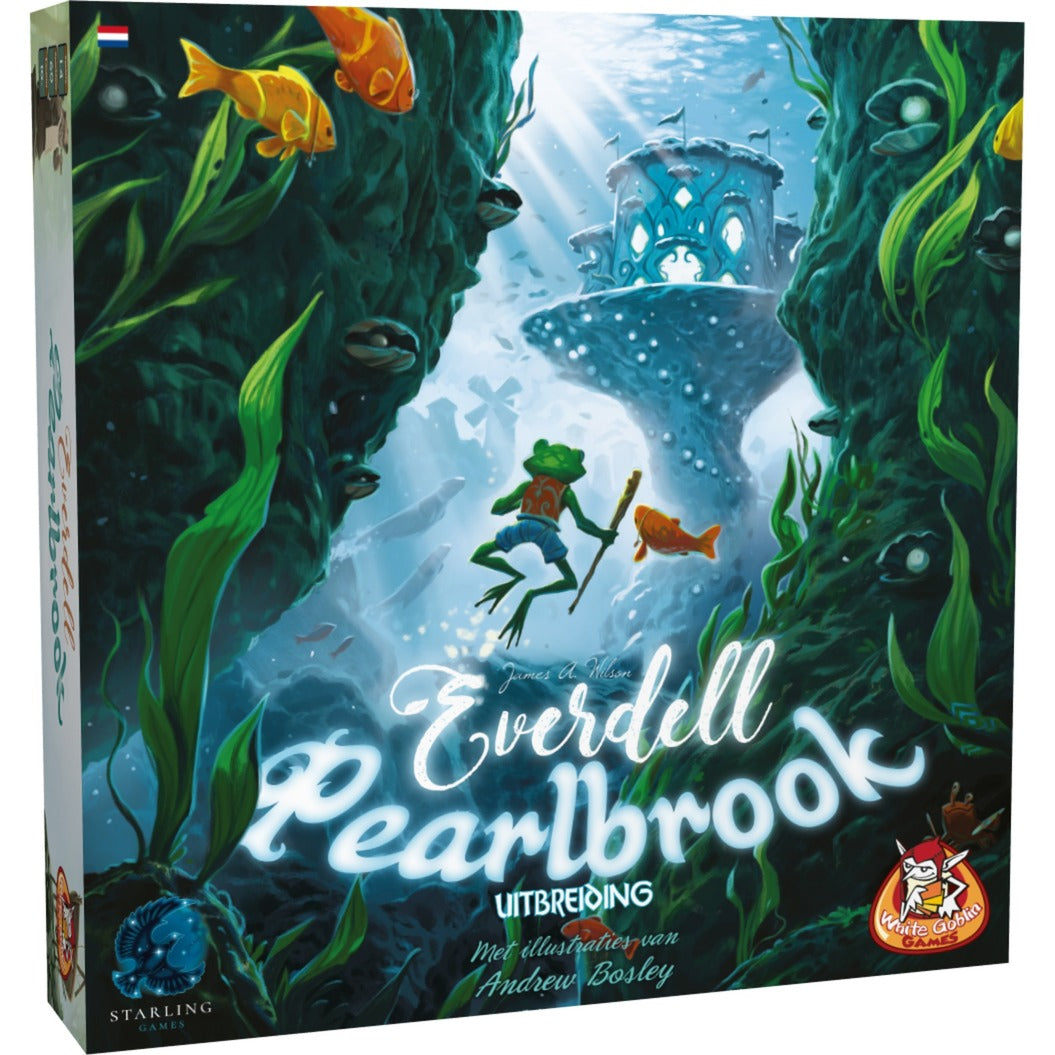 White goblin games everdell: pearlbrook bordspel (nederlands, uitbreiding, 1 - 4 spelers, 60 minuten, vanaf 10 jaar)