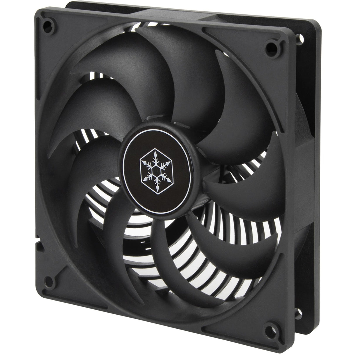 Silverstone air penetrator 120i case fan (zwart, 120 x 120 x 25 mm)