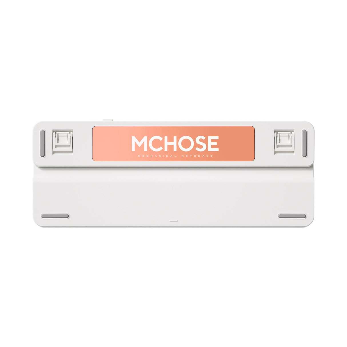 Mchose k99 horizon orange hyacinth wireless gasket mount mechanical rgb toetsenbord (wit, us lay-out (qwerty), ktt hyacinth, rgb, hot swap, double-shot pbt, draadloos | bluetooth | usb-c)