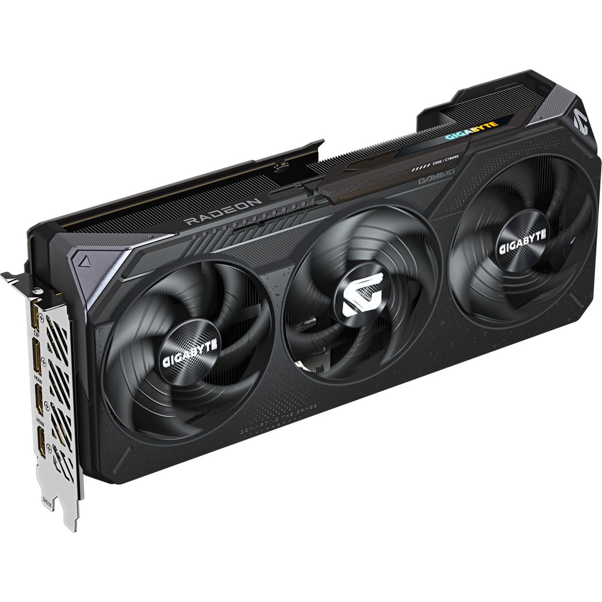 Gigabyte radeon rx 9070 xt gaming oc 16g grafische kaart (zwart, 2x displayport, 2x hdmi 2.1, rdna4)