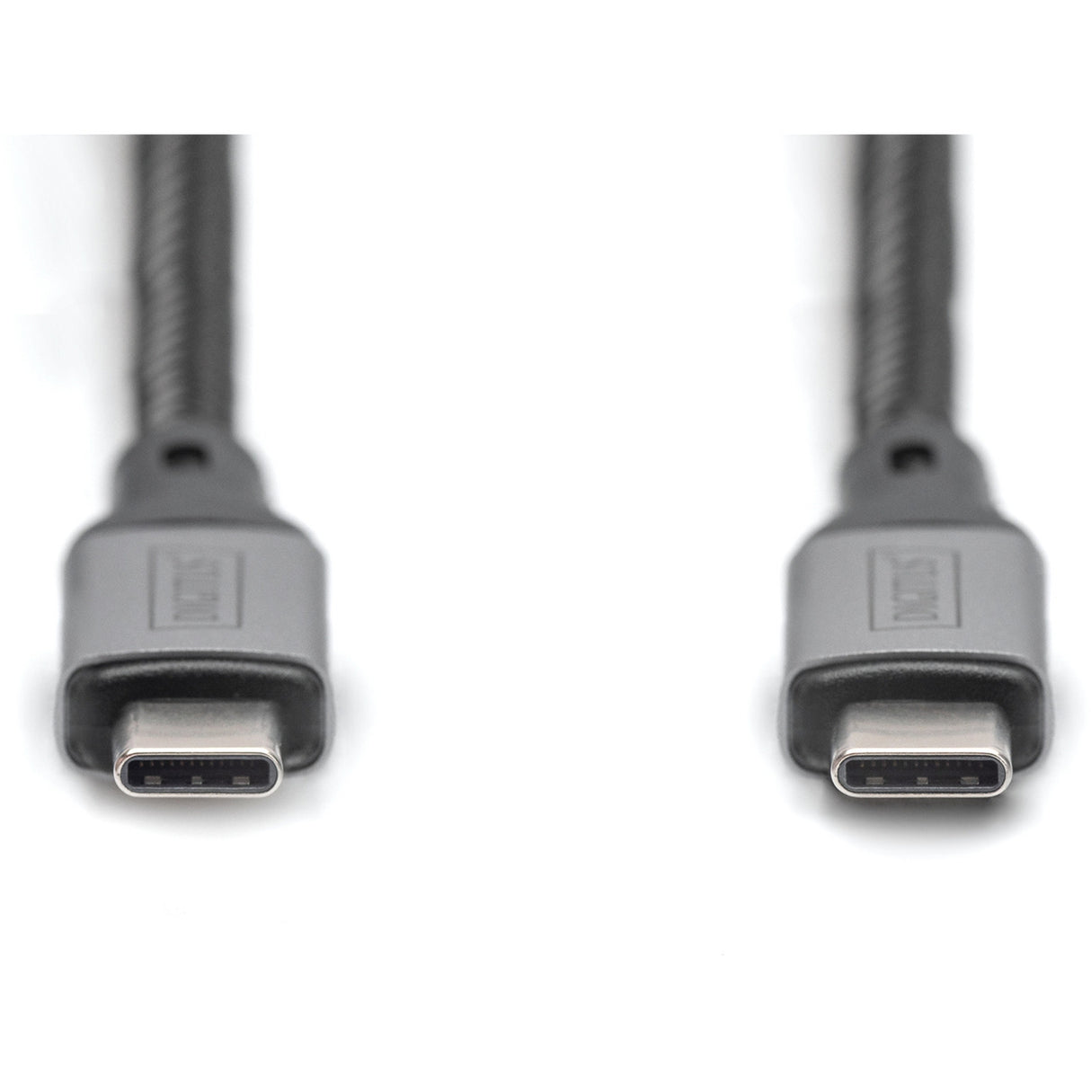 Digitus usb-c 4 gen2- usb-c-verbindingskabel (zwart grijs, 3 meter)