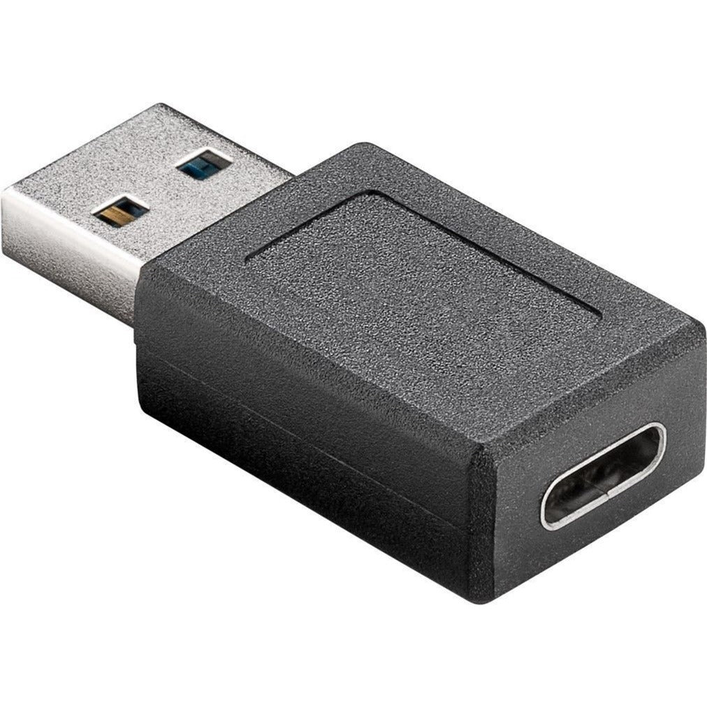 Goobay usb-a 3.0 superspeed > usb-c adapter (zwart)