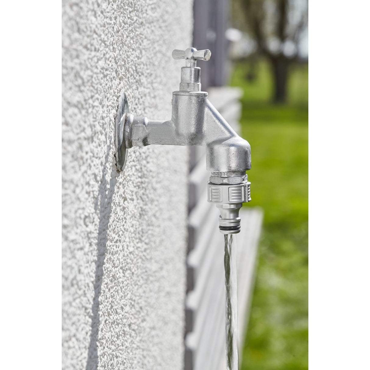 Gardena premium kraanstuk 21 mm (g 1 2 ) (zilver, 18240-50)