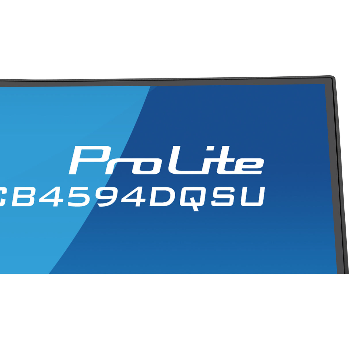 Iiyama prolite xcb4594dqsu-b1 44.5 curved ultrawide monitor (zwart (mat), hdmi, displayport, usb, audio)