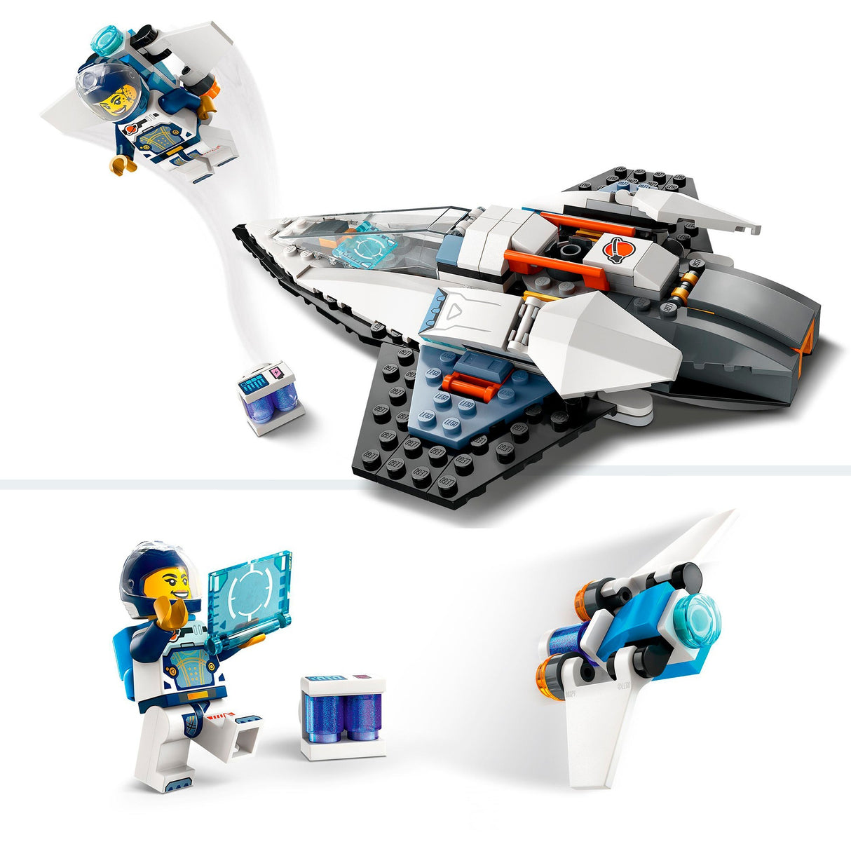 Lego city 60430 interstellair ruimteschip
