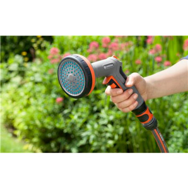 Gardena comfort-broes voor bloembed plantenspuit - 22cm pvc oranje grijs