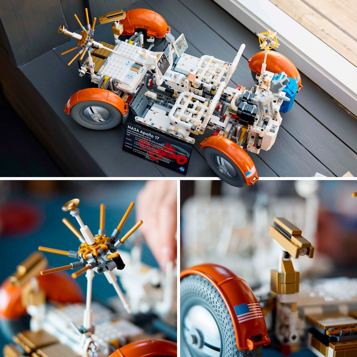 Lego technic nasa apollo maanwagen – lrv - 42182
