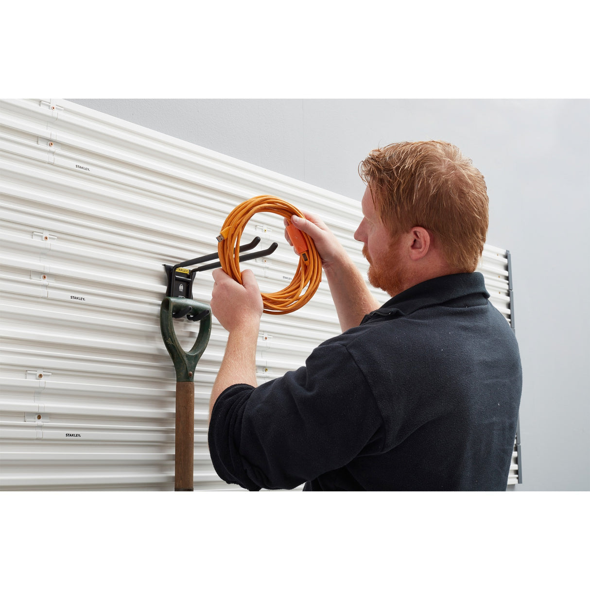 Stanley track wall® dubbele haak