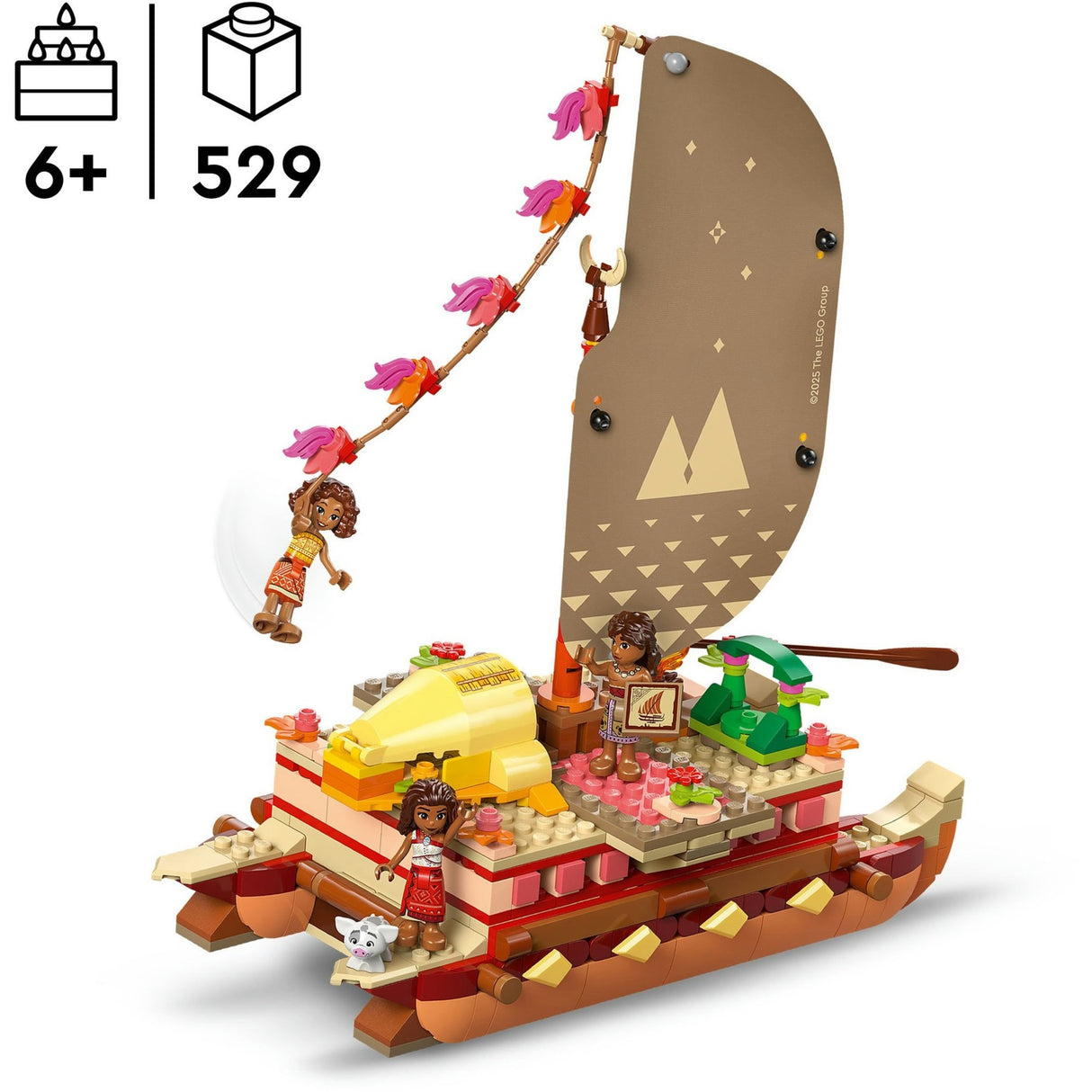 Lego disney princess 43270 vaiana's avonturenkano
