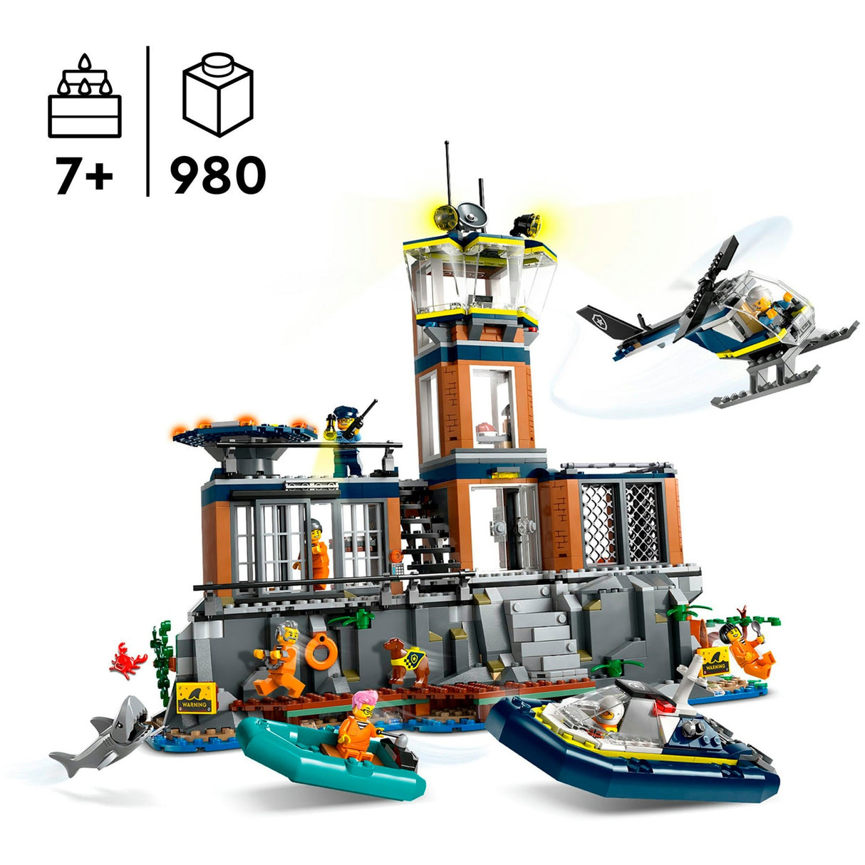 Lego city politiegevangeniseiland - 60419