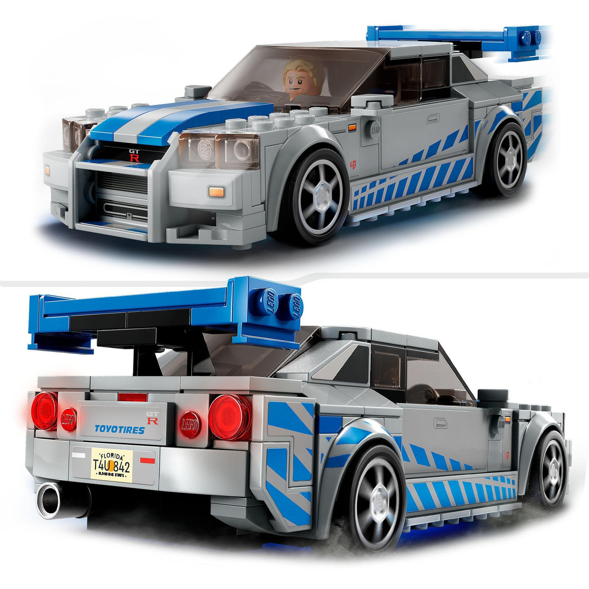 Lego speed champions nissan skyline gt-r (r34) - 76917
