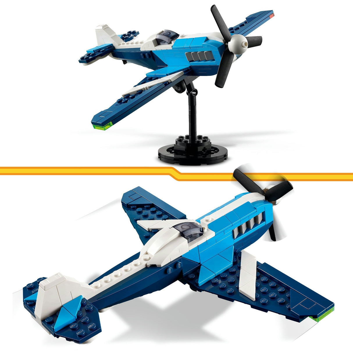 Lego creator 3in1 luchtvaart: racevliegtuig - 31160