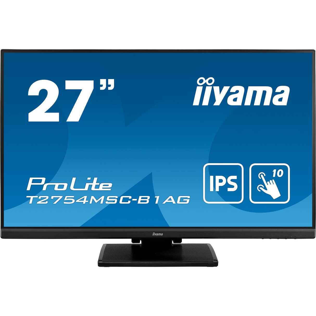 Iiyama prolite t2754msc-b1ag 27 touchscreen monitor (zwart, hdmi, vga, usb-a, usb-b)