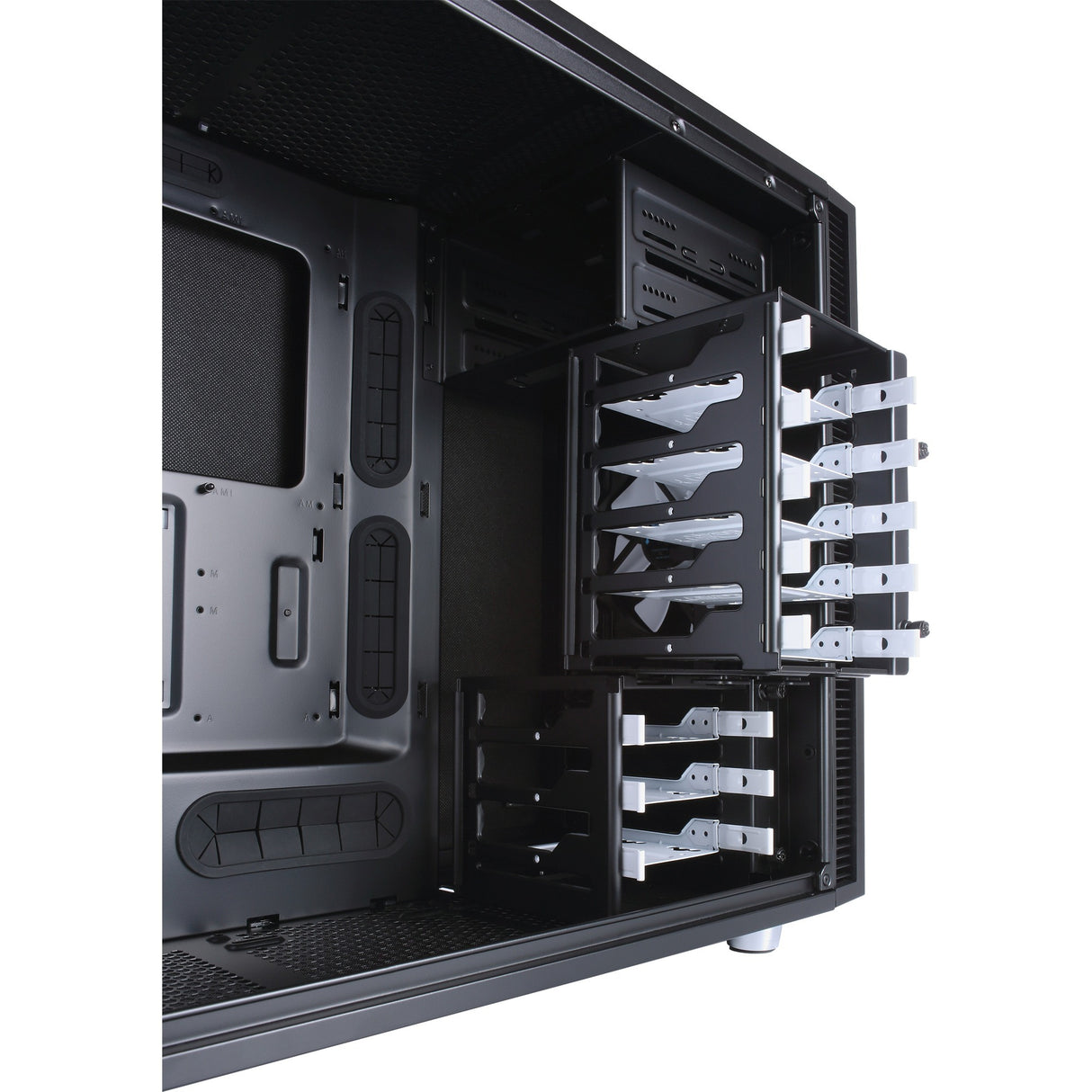 Fractal design define r5 midi tower behuizing (zwart | 4x usb-a)
