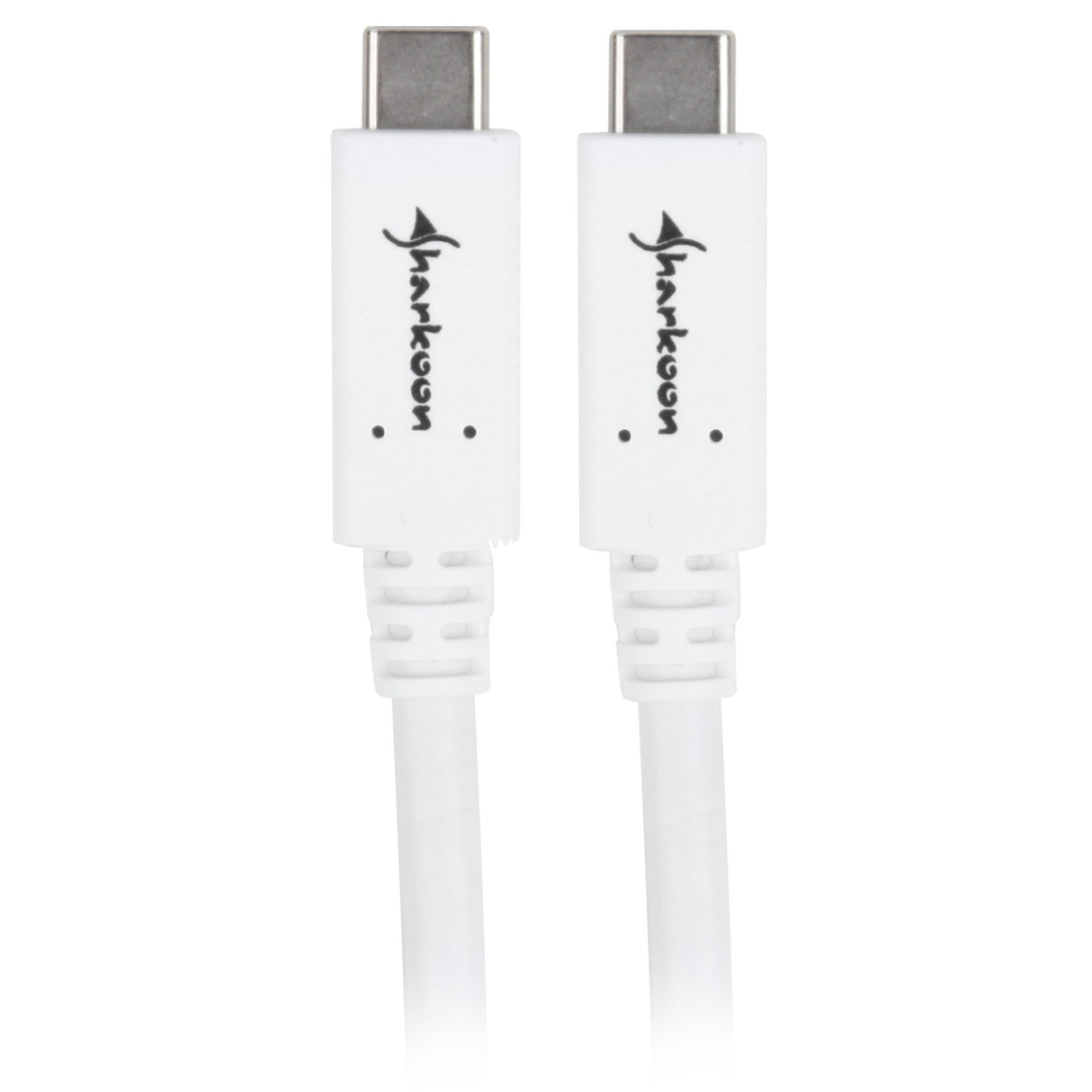 Sharkoon usb-c 3.2 > usb-c kabel (wit, 0,5 meter )
