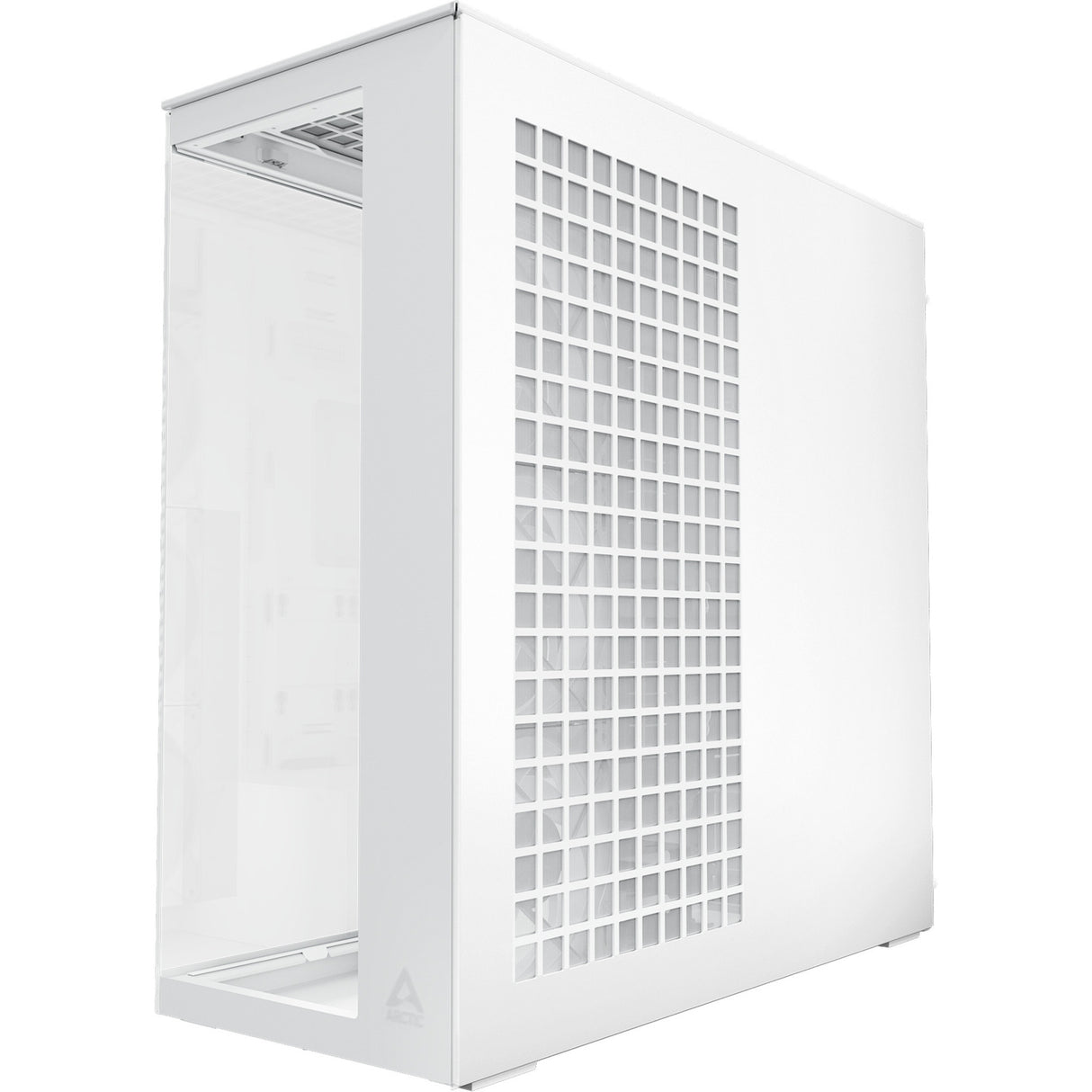 Arctic xtender midi tower behuizing (wit | 2x usb-a | 1x usb-c | rgb | tempered glass)