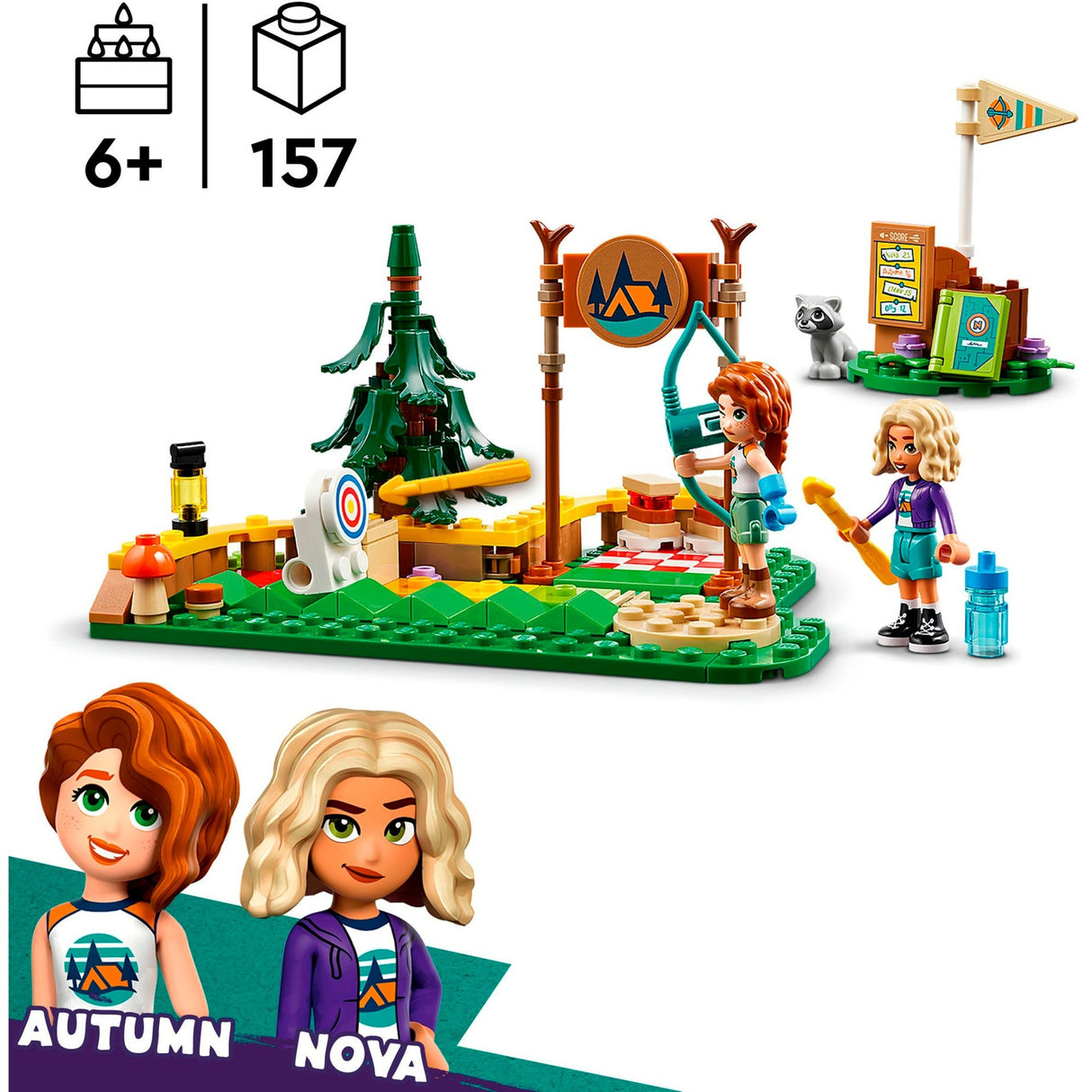 Lego friends 42622 avonturenkamp boogschietbaan