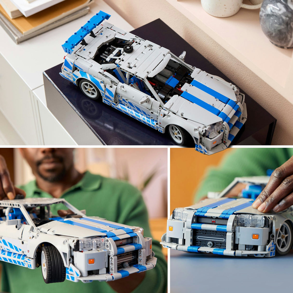 Lego ® technic 2 fast 2 furious nissan skyline gt-r (r34) auto - 42210
