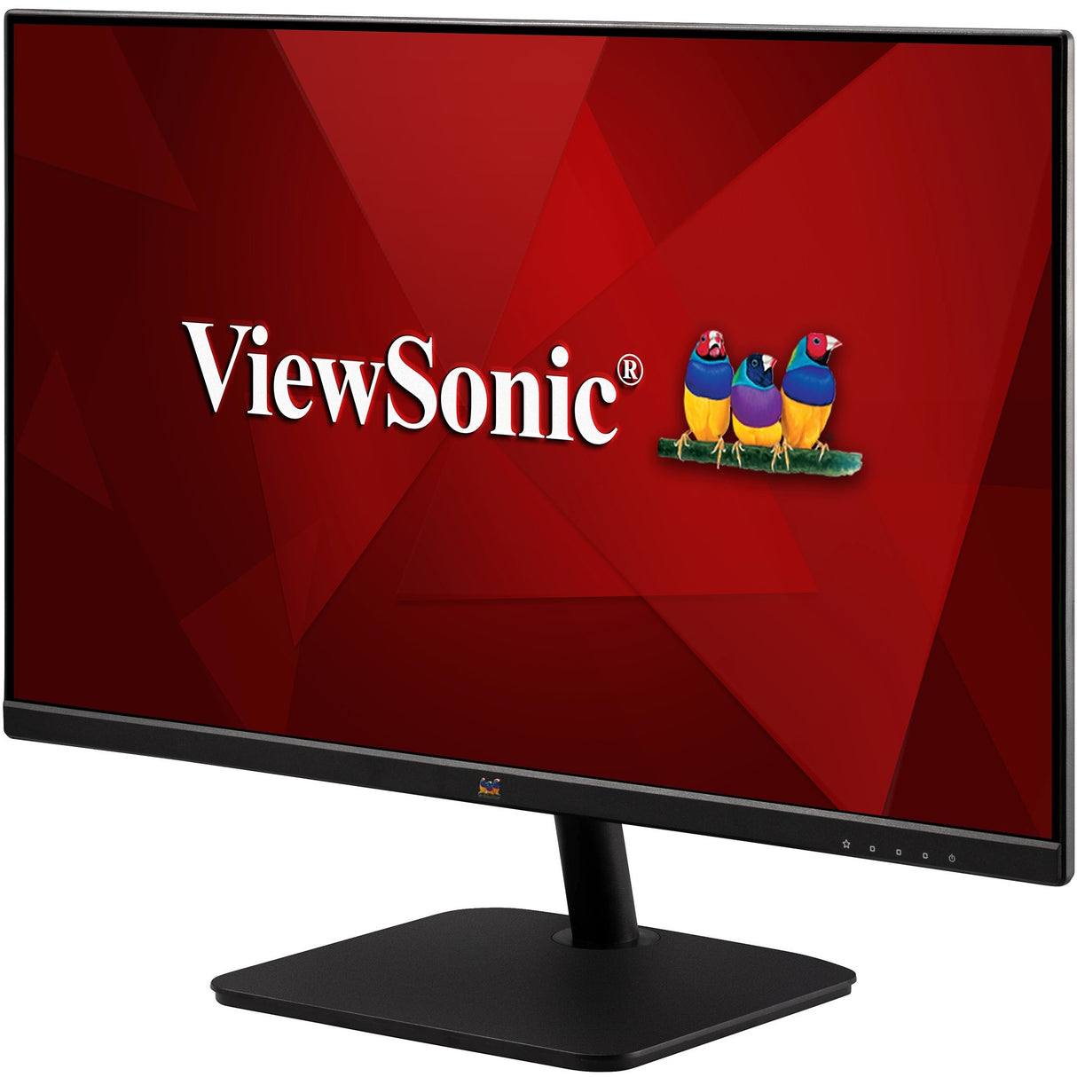 Viewsonic va2432-mhd 23.8 monitor (zwart (mat), 1x hdmi, 1x displayport, sound)