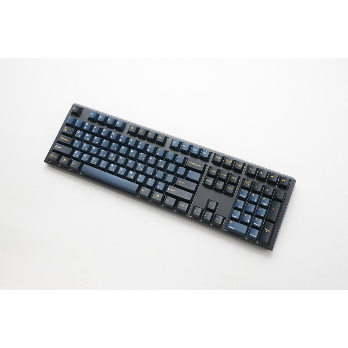 Ducky one 3 pro, gaming toetsenbord (zwart, us lay-out, cherry mx2a blue, rgb led, double-shot pbt, quack mechanics, hot swap)