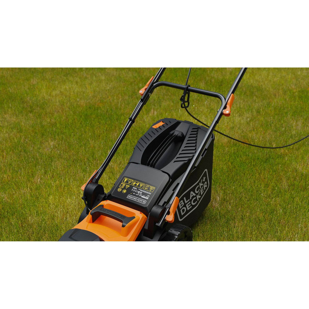 Black+decker grasmaaier 34cm maaibreedte 1400w bemwp340-qs