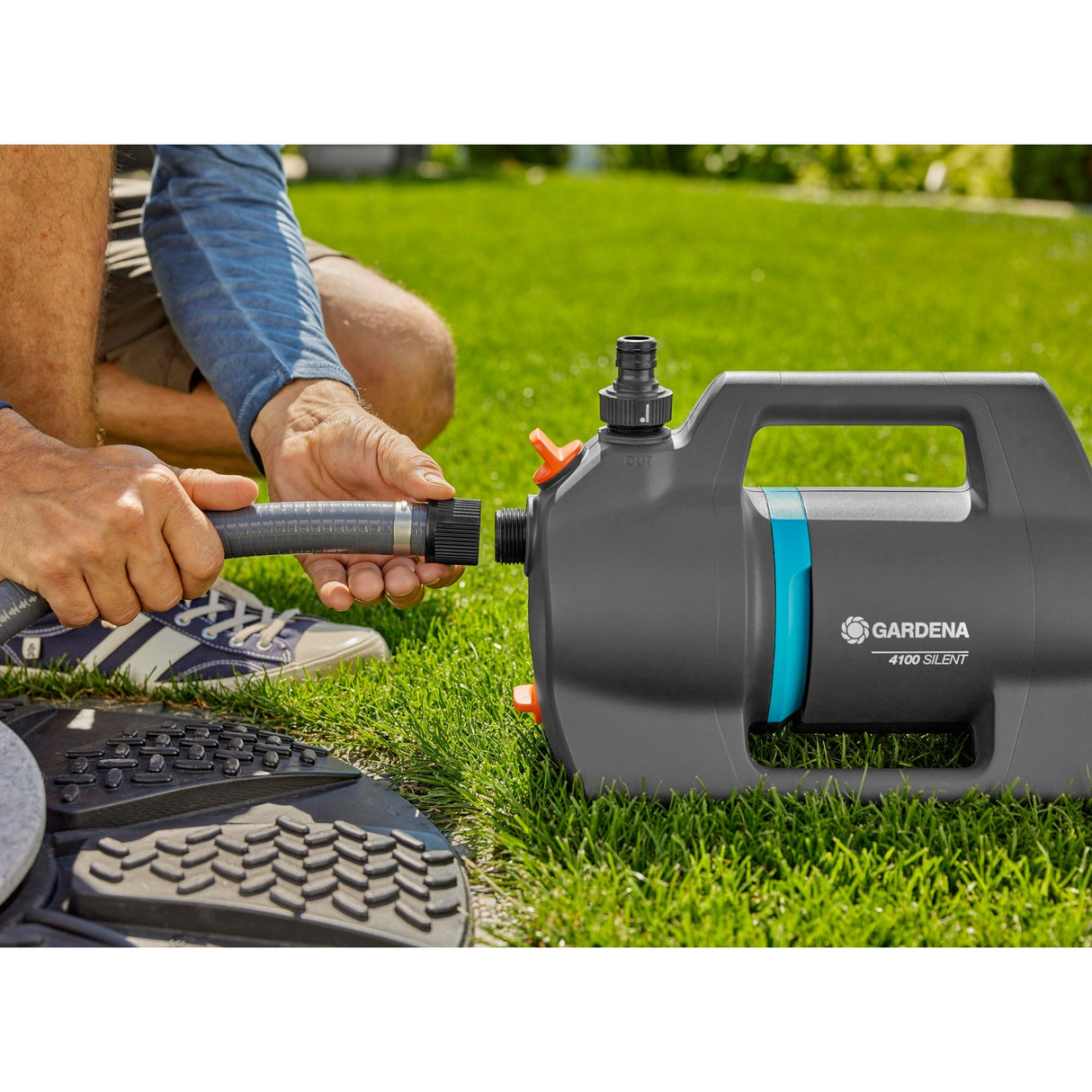 Gardena besproeiingspomp 4100 silent - 09050-20