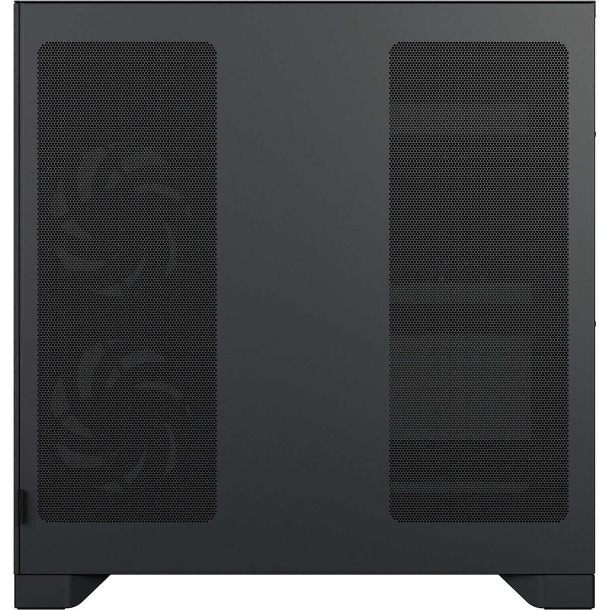 Fractal design pop 2 vision midi tower behuizing (zwart | 1x usb-a | 1x usb-c | tempered glass)