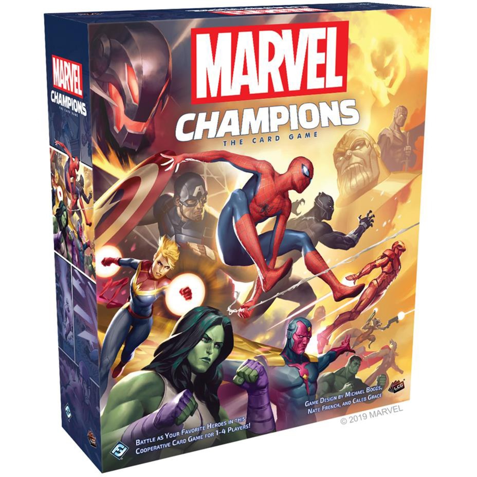 Asmodee marvel champions: the card game lcg (eng)