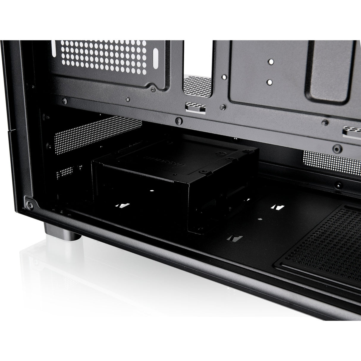 Thermaltake view 270 tg argb midi tower behuizing (zwart | 2x usb-a | 1x usb-c | rgb | tempered glass)