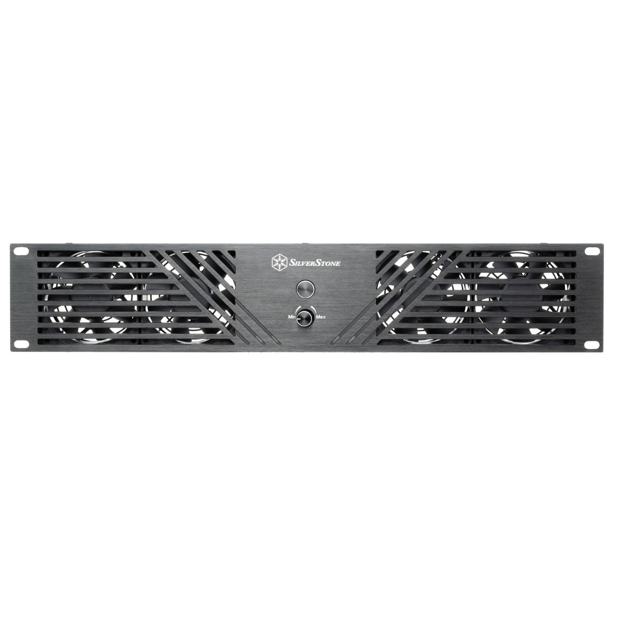 Silverstone rcp2b-480 case fans (zwart, 4 stuks, 80 x 80 x 25 mm, 2u externe fan module)