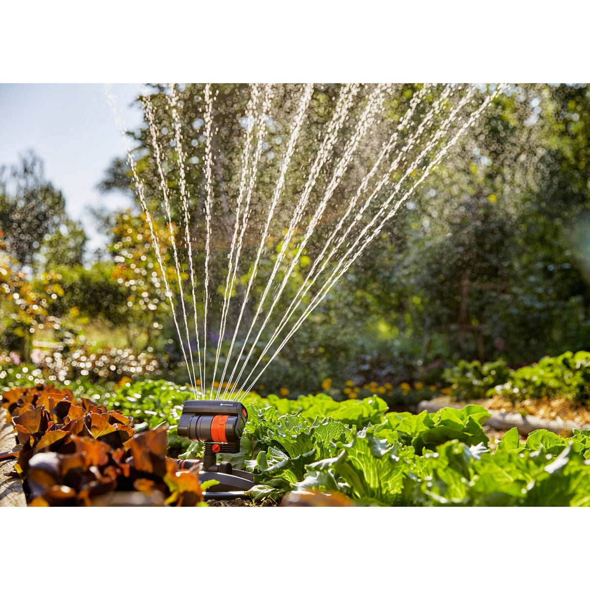 Gardena zwenksproeier aquazoom compact - tuinsproeier - 9 tot 216 m²