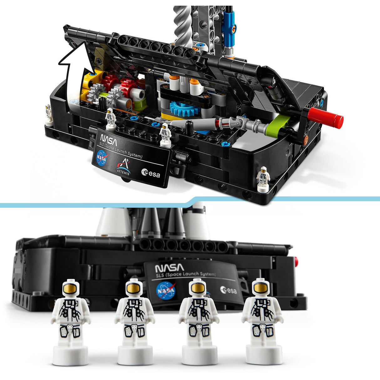 Lego technic 42221 nasa artemis ruimteraket