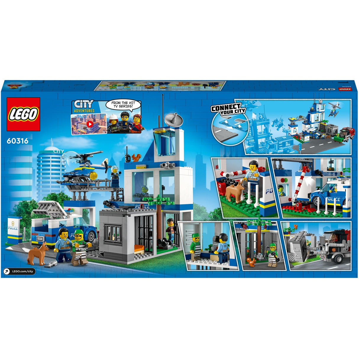 Lego city politiestation - 60316