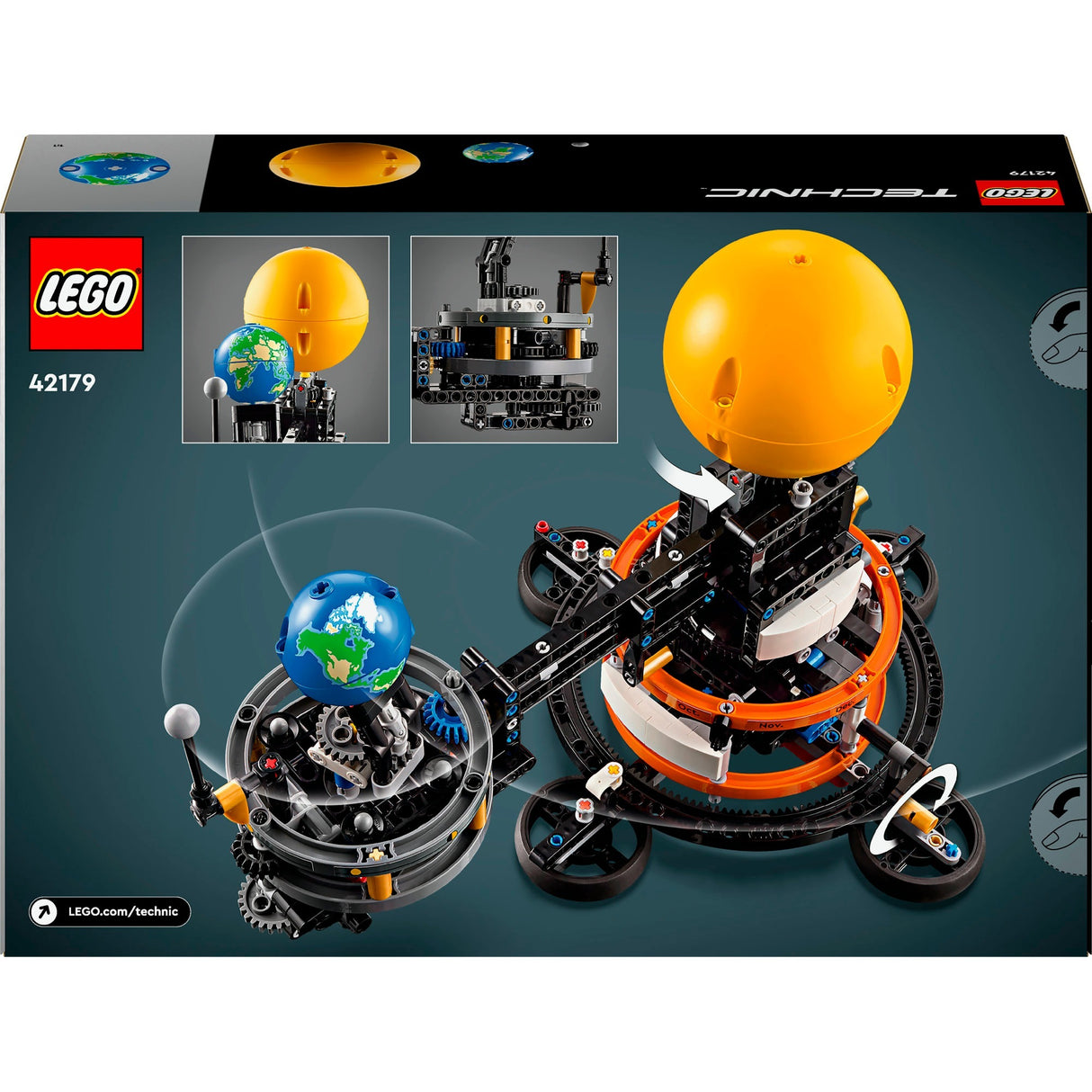 Lego technic de aarde en de maan in beweging - 42179