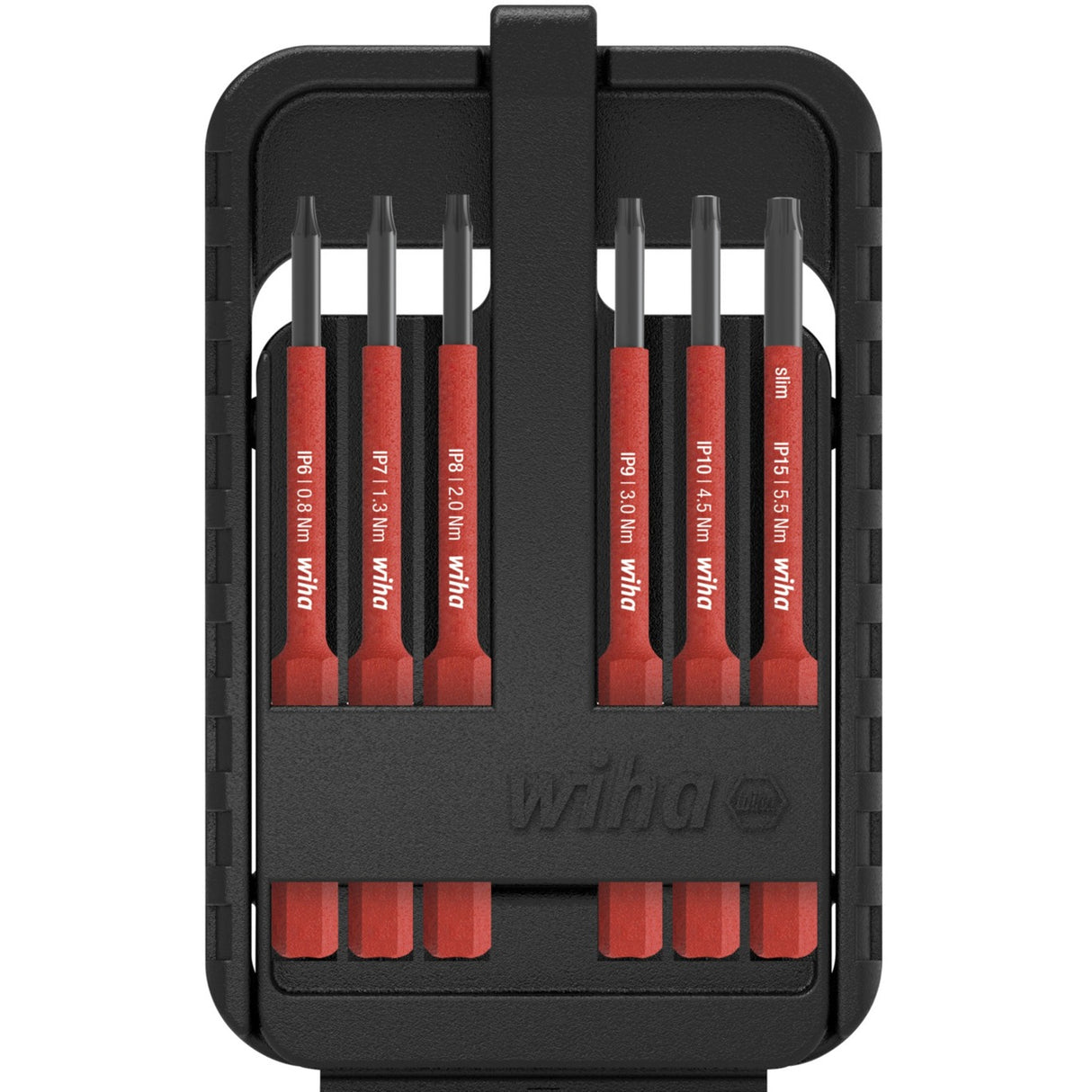 Wiha bit set slimbit electric bitset (rood, 76-delig)