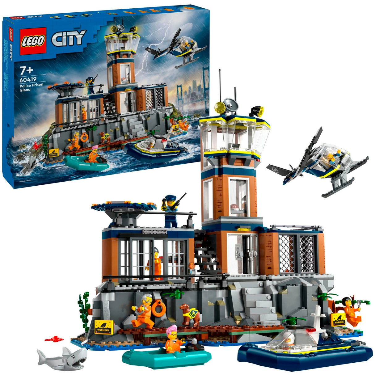 Lego city politiegevangeniseiland - 60419