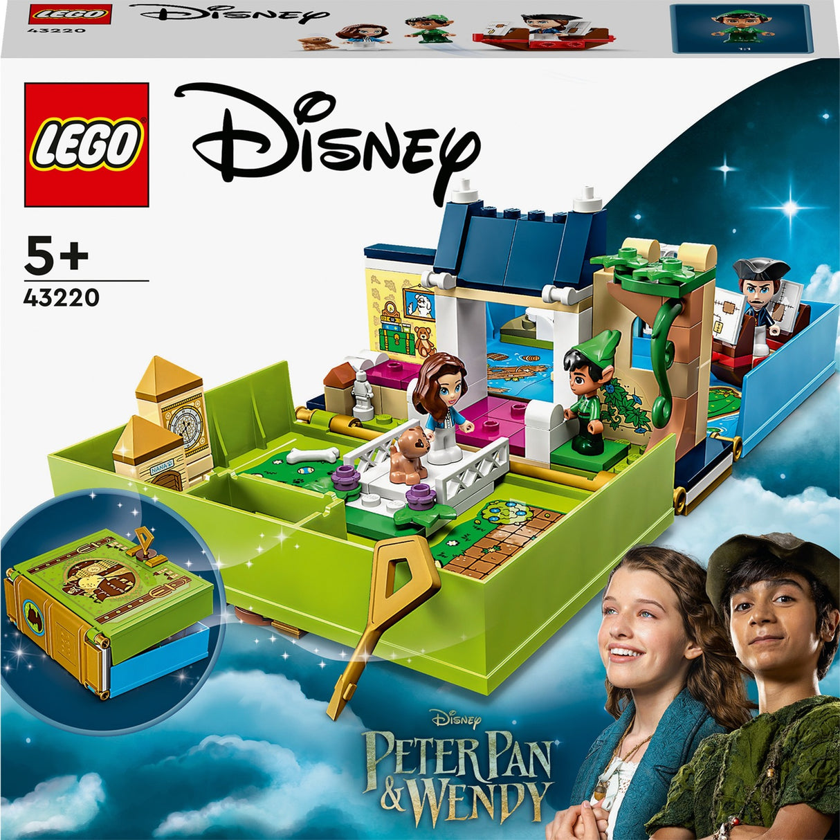 Lego disney peter pan wendy's verhalenboekavontuur set