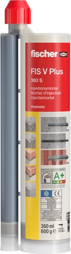 Fischer injectiemortel fis v plus 360 s - 558752 - 1 stuk(s) - 558752