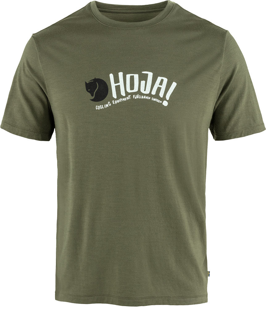 Fjällräven hoja wool - t-shirt | xl