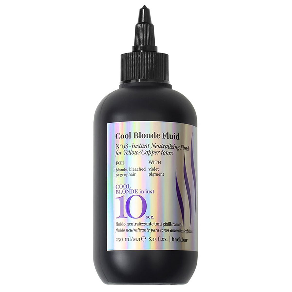 Farmavita backbar n°08 cool blondes fluid 250ml