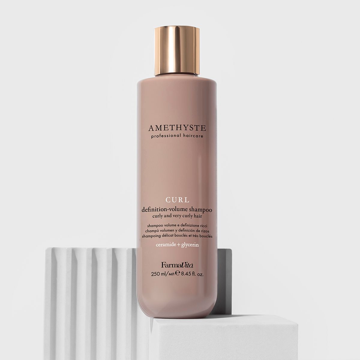 Farmavita amethyste curl definition-volume shampoo 250ml