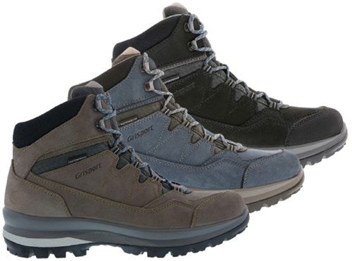 Grisport bari mid wandelschoenen dames - black - maat 42