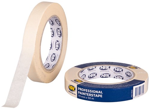 Hpx masking tape 60°c | crèmewit | 19mm x 50m - ma1950 - ma1950