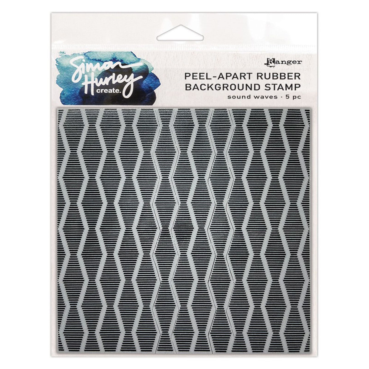 Ranger ink ranger • simon hurley create. background stamp sound waves