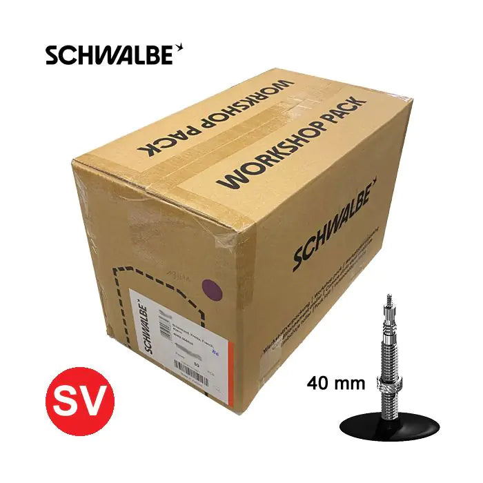 Schwalbe inner tube sv19 27,5 -29 ib 40mm workshop packaging 50 pieces